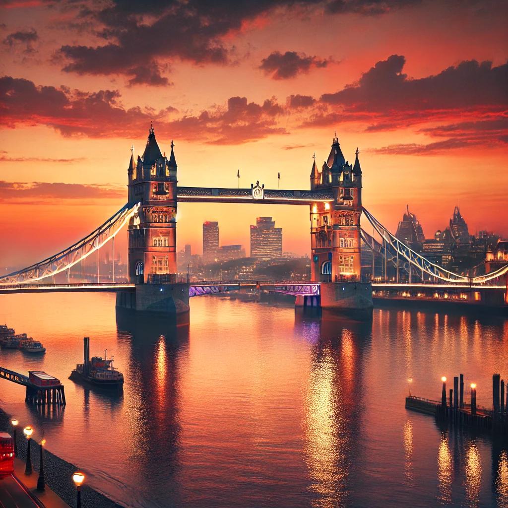 Tower Bridge at sunset