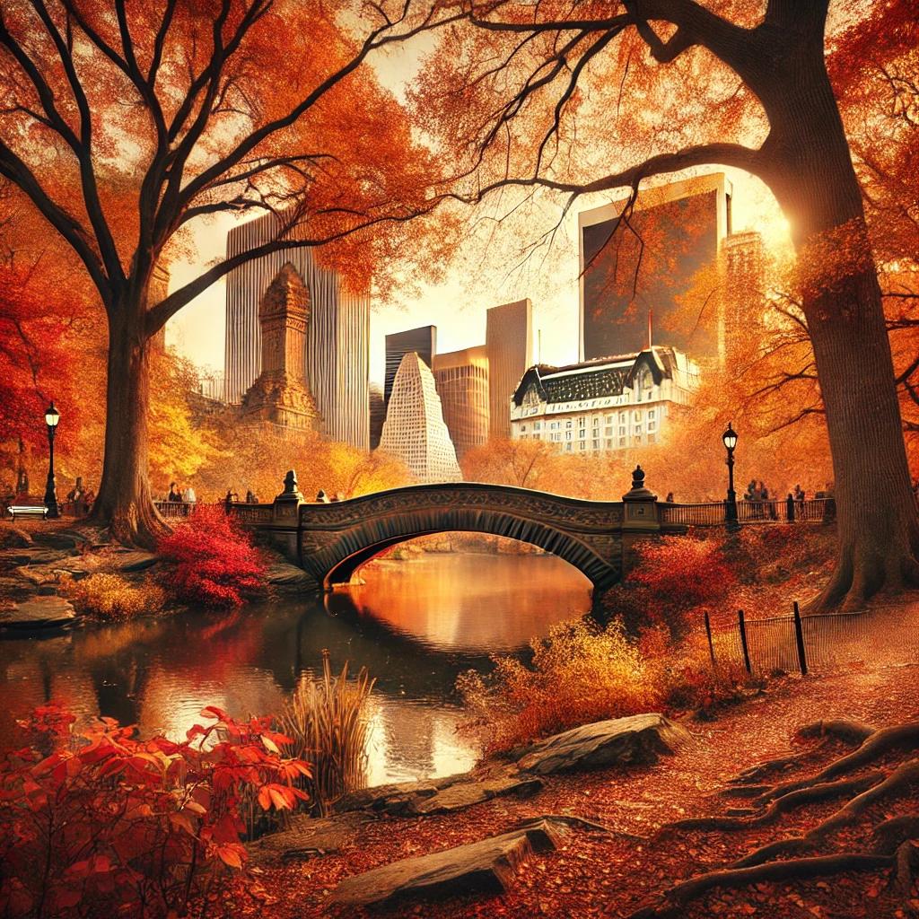 Central Park in autumn